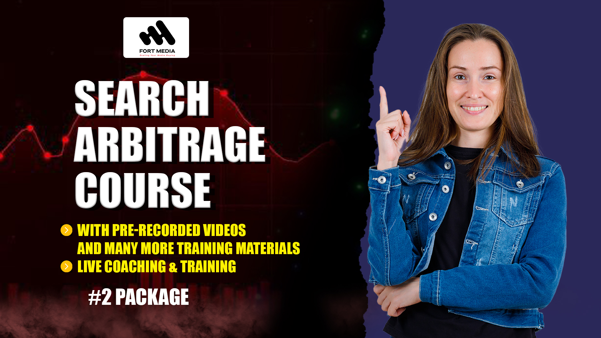 Package 2 – Search Arbitrage Course for Media Buyers – Pre-recorded Videos + 6 LIVE Classes